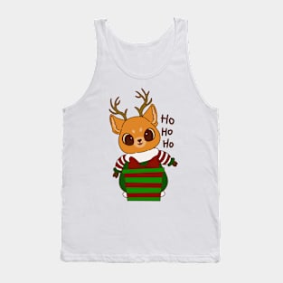 ADORABLE CHRISTMAS DEER Tank Top